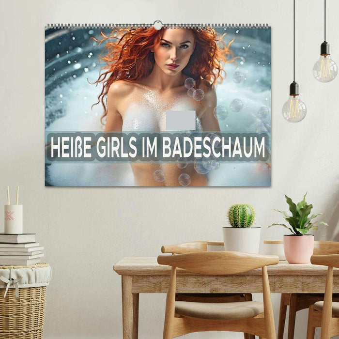 Heiße Girls im Badeschaum (CALVENDO Wandkalender 2026)