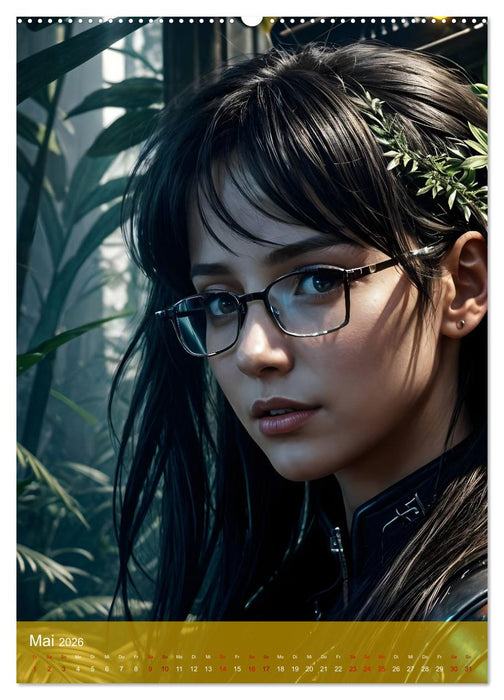 Brille und Persönlichkeit (CALVENDO Premium Wandkalender 2026)