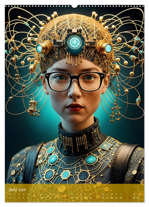 Brille und Persönlichkeit (CALVENDO Premium Wandkalender 2026)