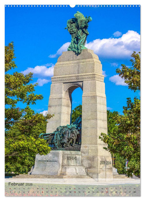 Ottawa - Eine Stadt mit Geschichte (CALVENDO Wandkalender 2026)