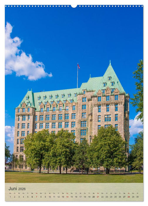 Ottawa - Eine Stadt mit Geschichte (CALVENDO Wandkalender 2026)