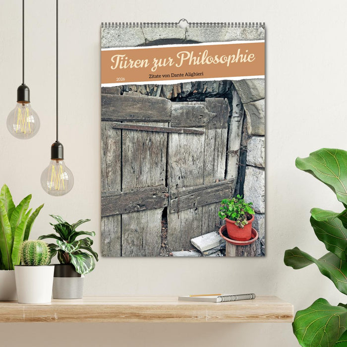 Türen zur Philosophie (CALVENDO Wandkalender 2026)