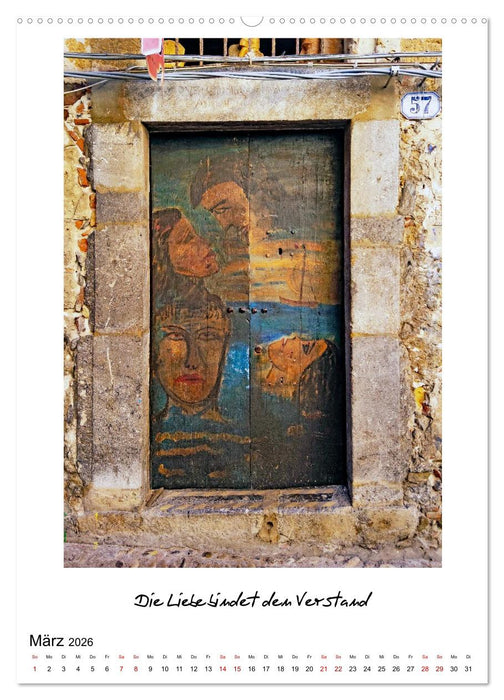 Türen zur Philosophie (CALVENDO Wandkalender 2026)
