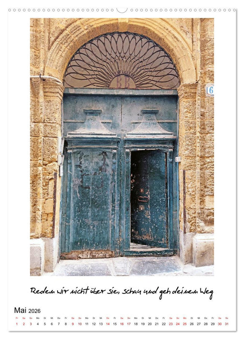 Türen zur Philosophie (CALVENDO Wandkalender 2026)