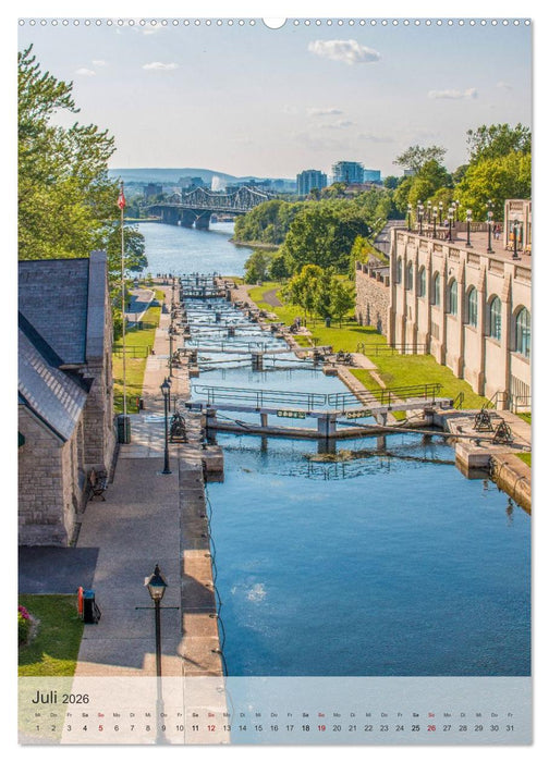 Ottawa - Eine Stadt mit Geschichte (CALVENDO Premium Wandkalender 2026)