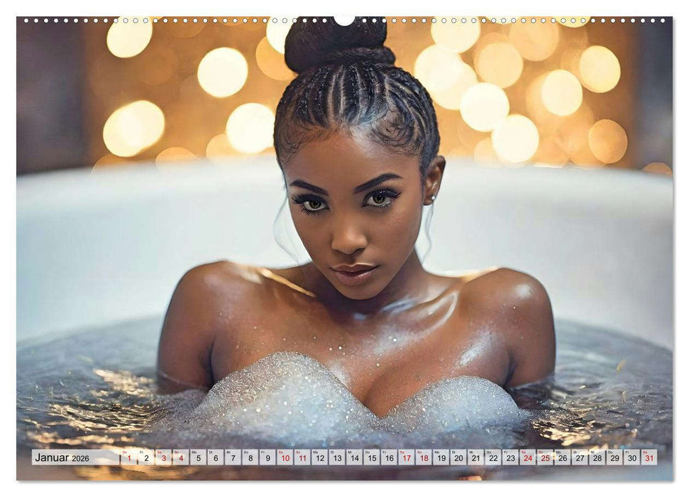 Heiße Girls im Badeschaum (CALVENDO Premium Wandkalender 2026)