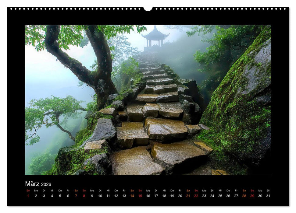 Abenteuerliche Wege (CALVENDO Wandkalender 2026)