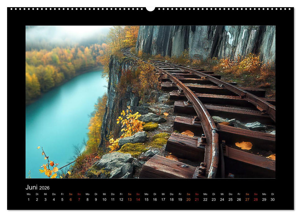 Abenteuerliche Wege (CALVENDO Wandkalender 2026)