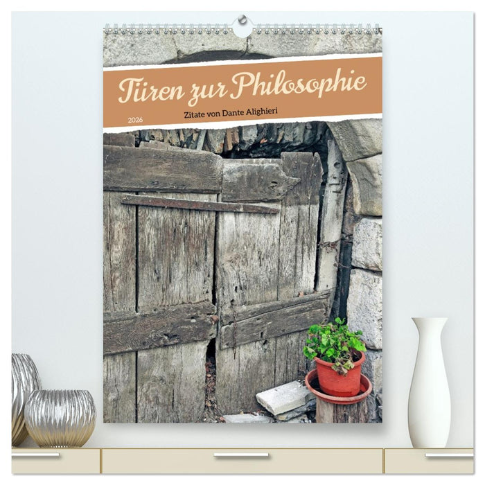 Türen zur Philosophie (CALVENDO Premium Wandkalender 2026)