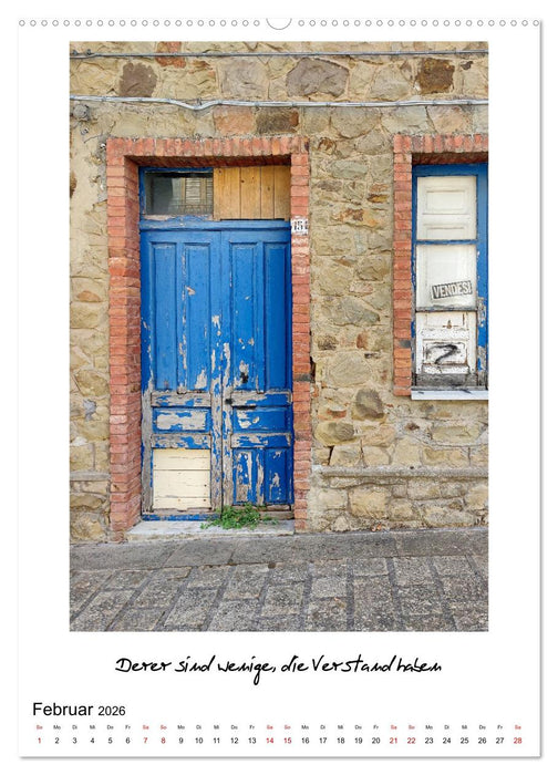 Türen zur Philosophie (CALVENDO Premium Wandkalender 2026)