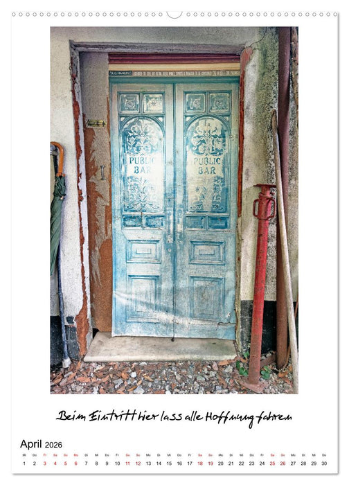 Türen zur Philosophie (CALVENDO Premium Wandkalender 2026)