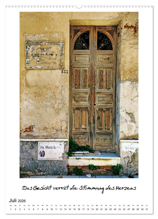 Türen zur Philosophie (CALVENDO Premium Wandkalender 2026)