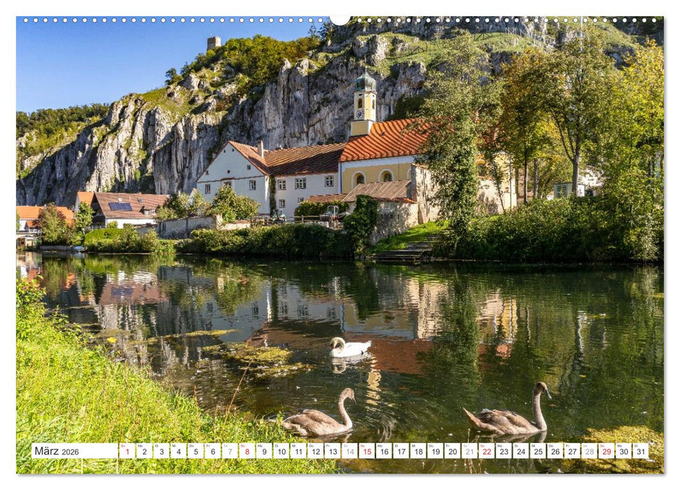 Deutschlands schönste Altstädte - Bayern (CALVENDO Wandkalender 2026)