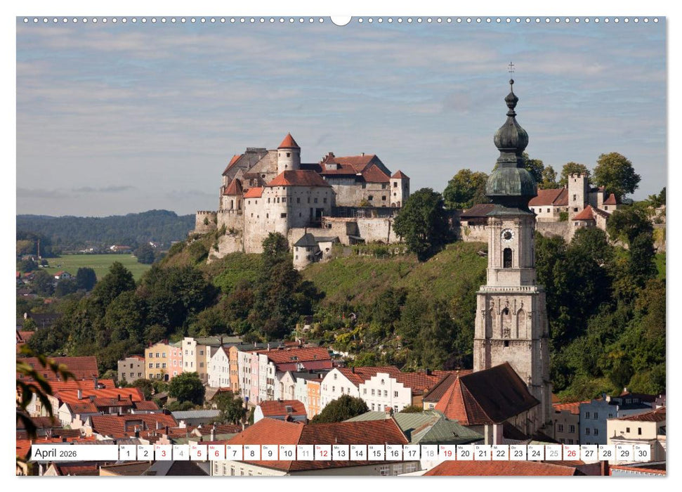Deutschlands schönste Altstädte - Bayern (CALVENDO Wandkalender 2026)