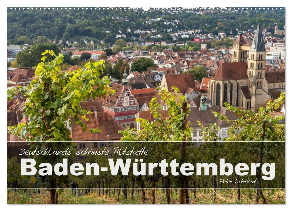 Deutschlands schönste Altstädte - Baden-Württemberg (CALVENDO Wandkalender 2026)
