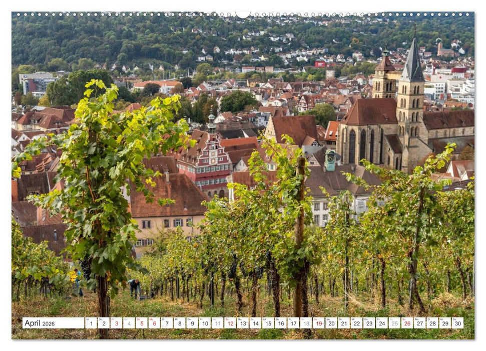 Deutschlands schönste Altstädte - Baden-Württemberg (CALVENDO Wandkalender 2026)