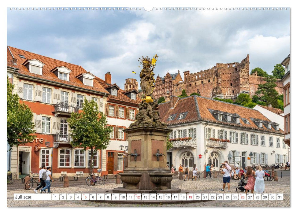 Deutschlands schönste Altstädte - Baden-Württemberg (CALVENDO Premium Wandkalender 2026)