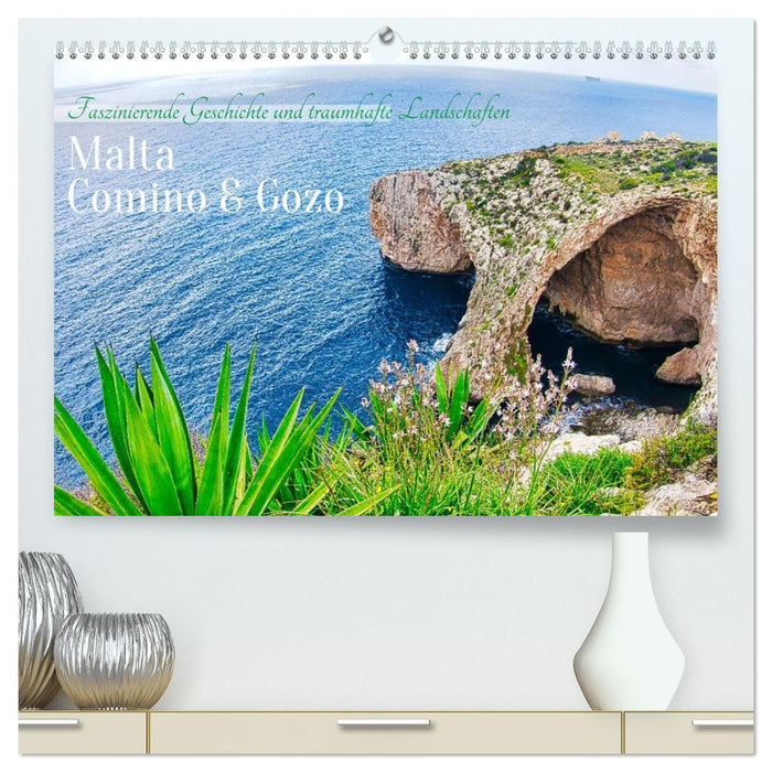Malta, Comino & Gozo (CALVENDO Premium Wandkalender 2026)