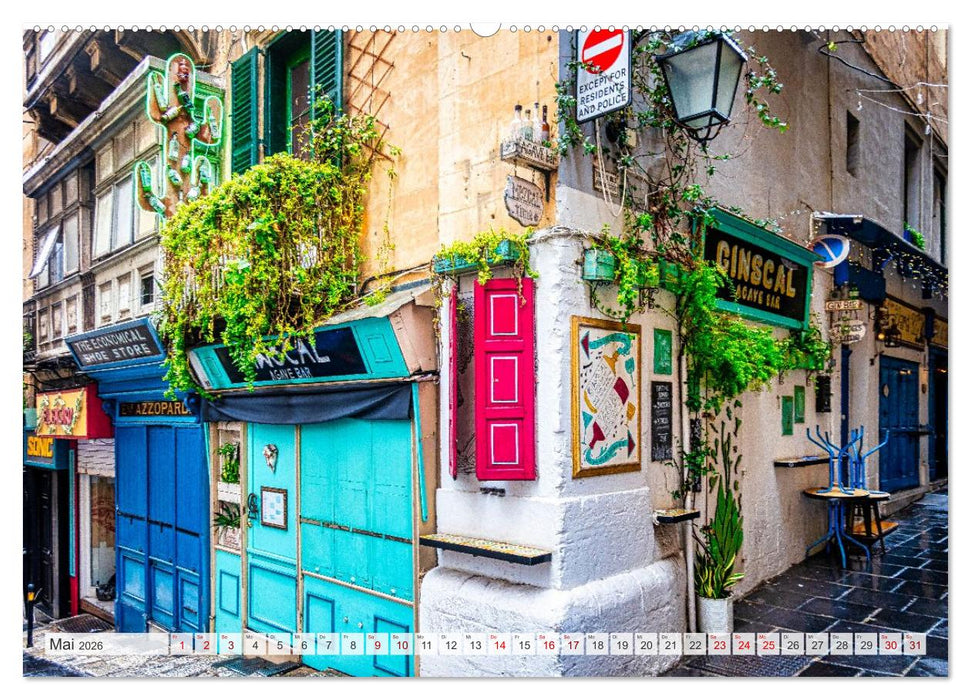 Malta, Comino & Gozo (CALVENDO Premium Wandkalender 2026)