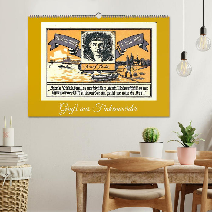 Gruß aus Finkenwerder (CALVENDO Wandkalender 2026)