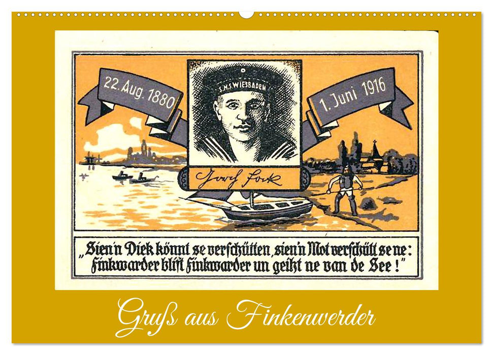 Gruß aus Finkenwerder (CALVENDO Wandkalender 2026)