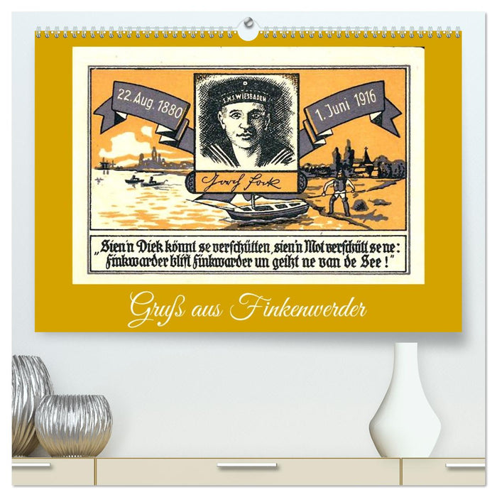 Gruß aus Finkenwerder (CALVENDO Premium Wandkalender 2026)