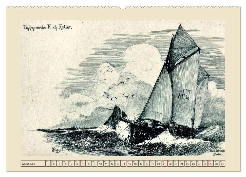 Gruß aus Finkenwerder (CALVENDO Premium Wandkalender 2026)