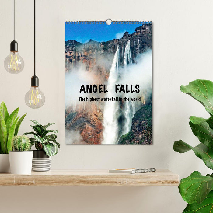 Angel Falls The tallest waterfall in the world (CALVENDO Monthly Calendar 2026)