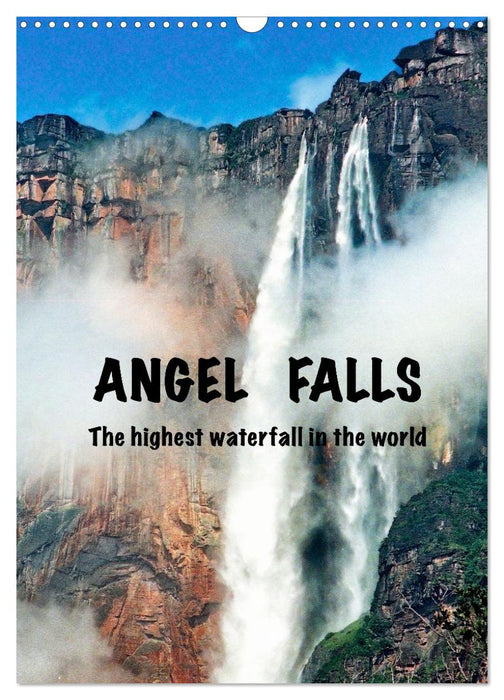 Angel Falls The tallest waterfall in the world (CALVENDO Monthly Calendar 2026)