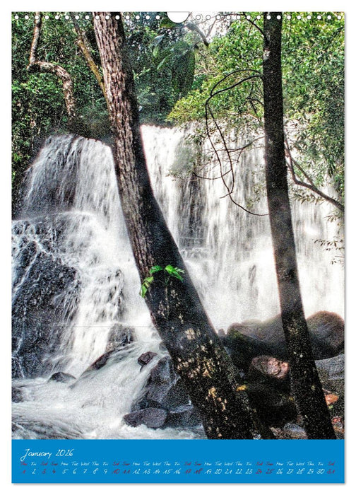 Angel Falls The tallest waterfall in the world (CALVENDO Monthly Calendar 2026)
