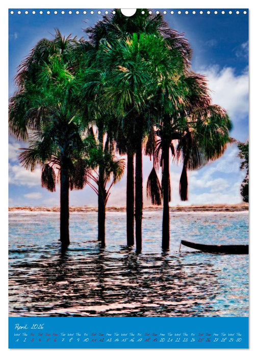 Angel Falls The tallest waterfall in the world (CALVENDO Monthly Calendar 2026)