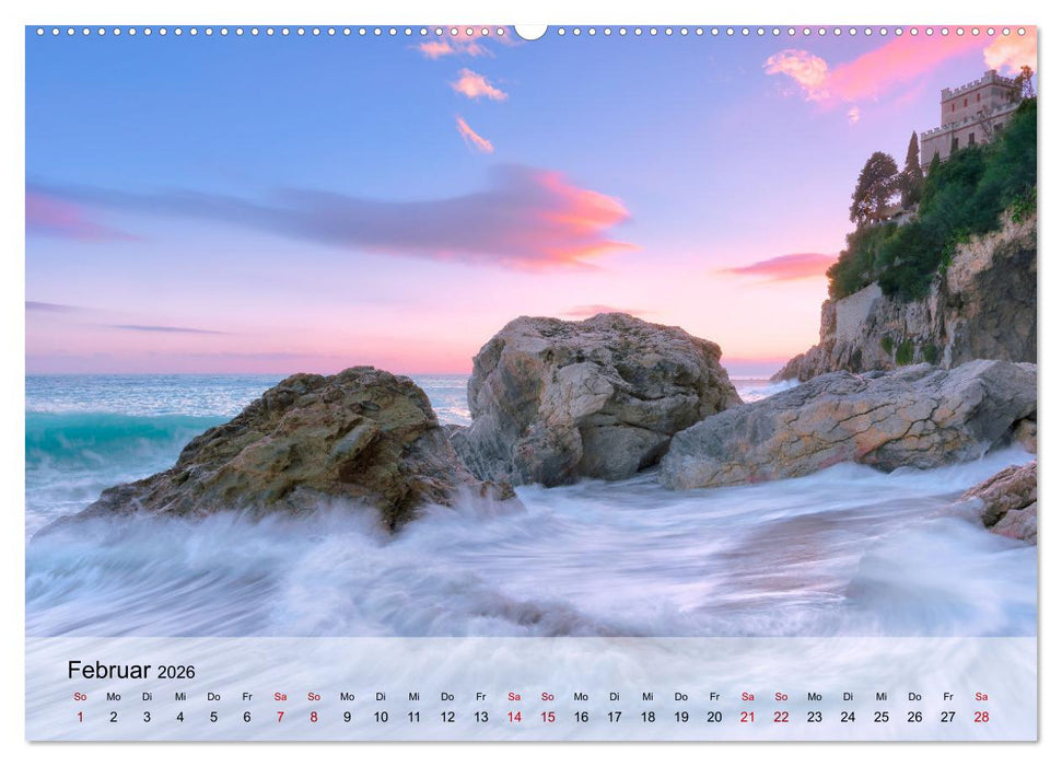 Wunderschöne Meereslandschaften (CALVENDO Premium Wandkalender 2026)