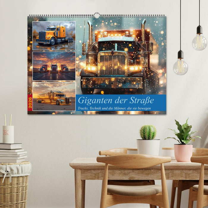 Giganten der Straße (CALVENDO Wandkalender 2026)