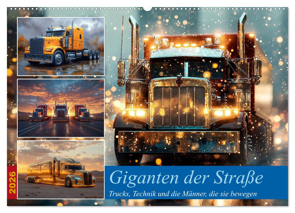 Giganten der Straße (CALVENDO Wandkalender 2026)