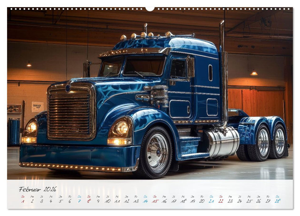 Giganten der Straße (CALVENDO Wandkalender 2026)