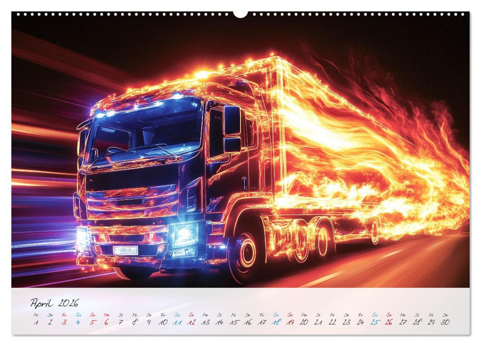 Giganten der Straße (CALVENDO Wandkalender 2026)