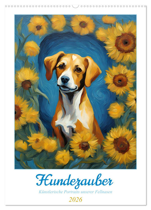 Hundezauber (CALVENDO Wandkalender 2026)