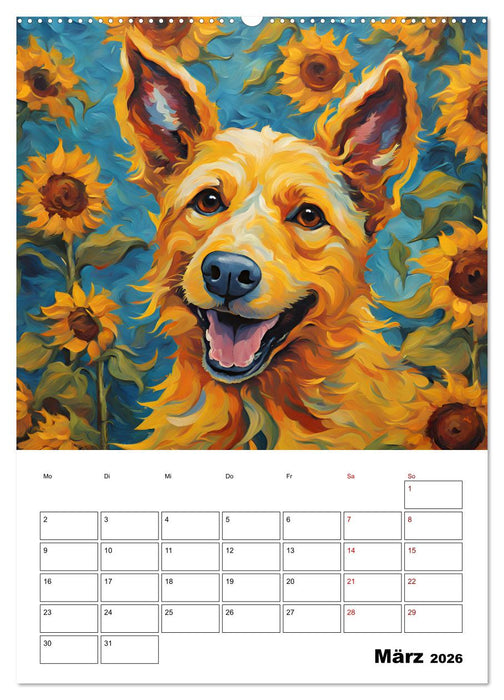 Hundezauber (CALVENDO Wandkalender 2026)