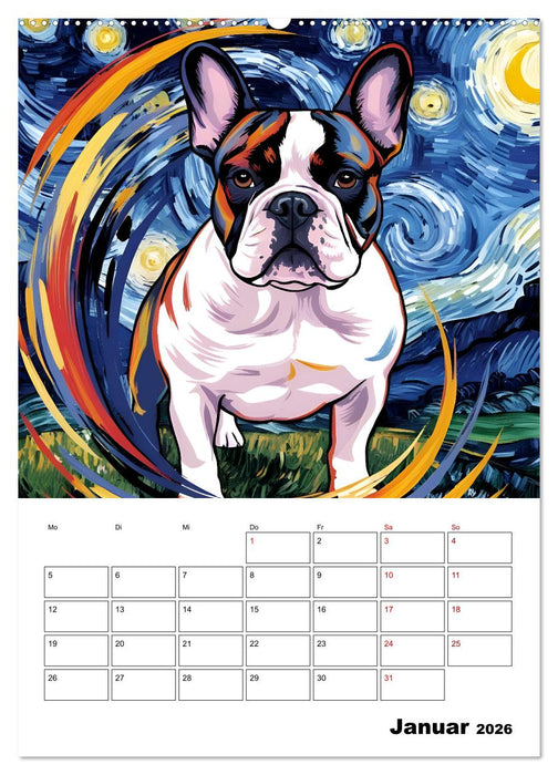 Hundezauber (CALVENDO Premium Wandkalender 2026)