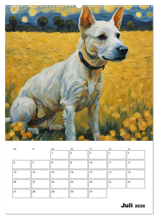 Hundezauber (CALVENDO Premium Wandkalender 2026)