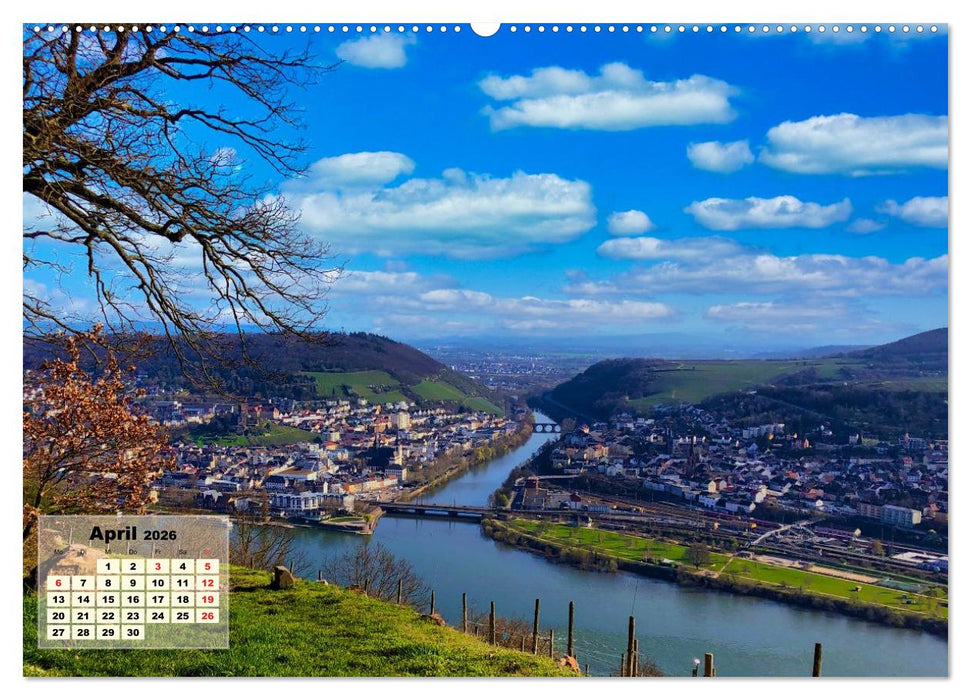 Vater Rhein von der Quelle bis zur Mündung (CALVENDO Wandkalender 2026)