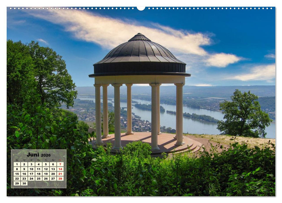 Vater Rhein von der Quelle bis zur Mündung (CALVENDO Wandkalender 2026)