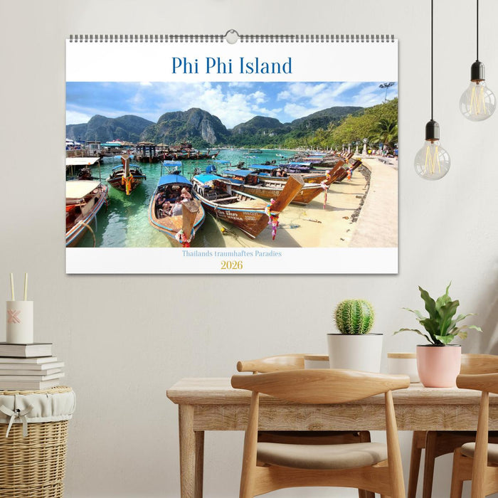 Phi Phi Island – Thailands traumhaftes Paradies (CALVENDO Wandkalender 2026)