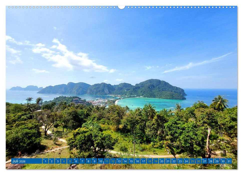 Phi Phi Island – Thailands traumhaftes Paradies (CALVENDO Premium Wandkalender 2026)