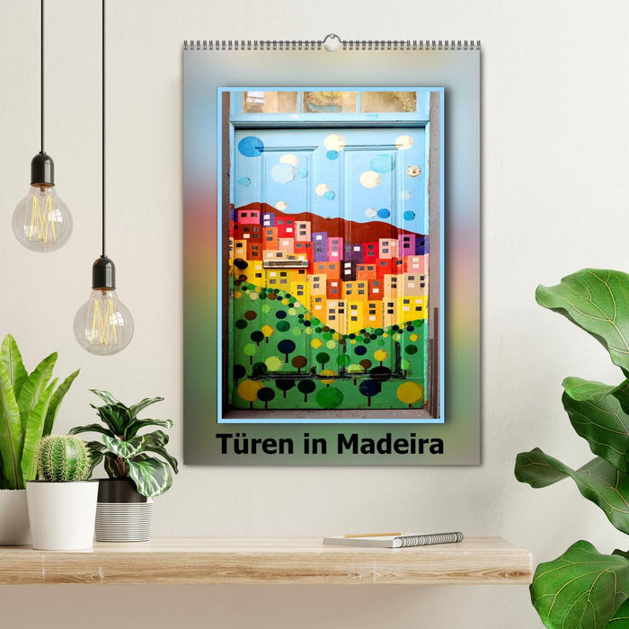 Türen in Madeira (CALVENDO Wandkalender 2026)