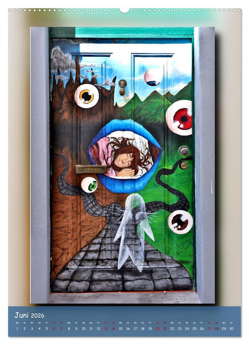 Türen in Madeira (CALVENDO Wandkalender 2026)