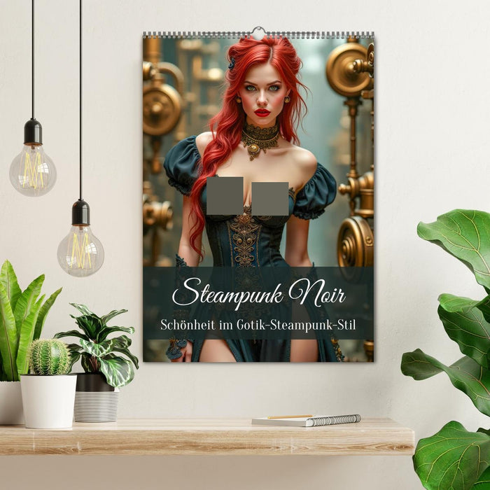 Steampunk Noir (CALVENDO Wandkalender 2026)