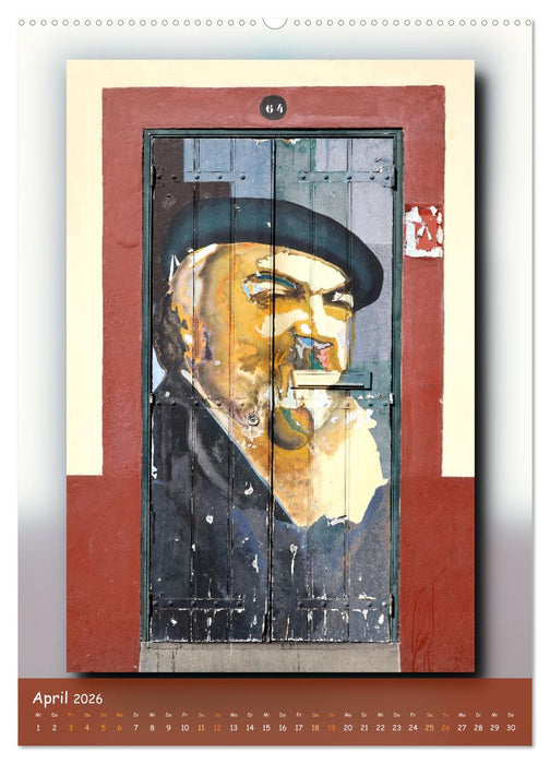 Türen in Madeira (CALVENDO Premium Wandkalender 2026)