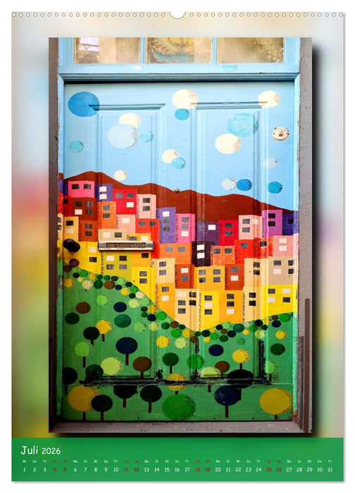 Türen in Madeira (CALVENDO Premium Wandkalender 2026)