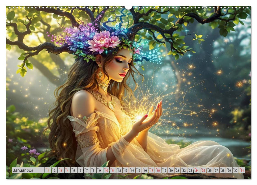 Baumvisionen (CALVENDO Wandkalender 2026)